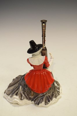 Lot 281 - Royal Doulton 'Welsh Lady' - Harpist