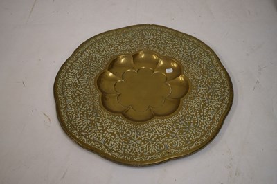 Lot 690 - Benares brass table top