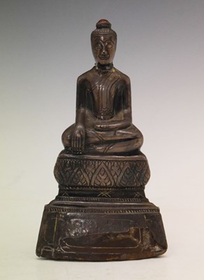 Lot 191 - South East Asian figure of Buddha, probably Cambodian