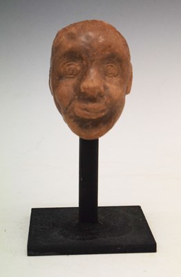 Lot 164 - Terracotta bust of a young male