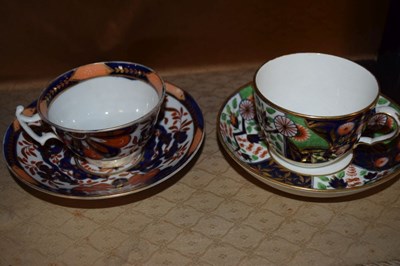 Lot 330 - Quantity of early 19th Century and later Imari and other teawares