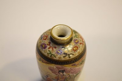 Lot 290 - Small Japanese Satsuma vase