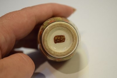 Lot 290 - Small Japanese Satsuma vase