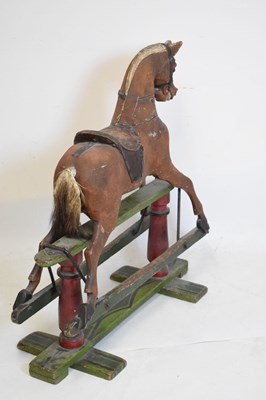 Lot 300 - Late 19th Century Rocking Horse