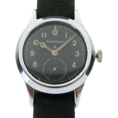 Lot 64 - Jaeger Lecoultre - Gentleman's Second World War issue  'Dirty Dozen' wristwatch