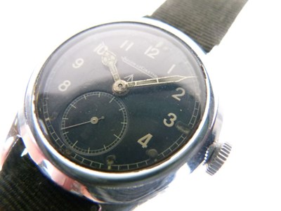 Lot 64 - Jaeger Lecoultre - Gentleman's Second World War issue  'Dirty Dozen' wristwatch