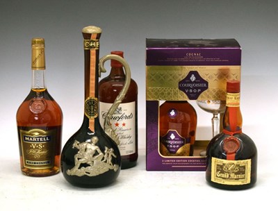 Lot 229 - Quantity of branded spirits to include; Crawford's Special Reserve Old Scotch Whisky