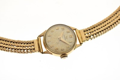 Lot 109 - Omega - Lady's 9ct gold dress watch