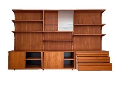 Lot 473 - Poul Cadovius for CADO, Denmark – ‘Royal System’ teak modular shelving unit