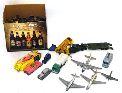 Lot 247 - Quantity of loose play worn Dinky Toys and Supertoys diecast model vehicles