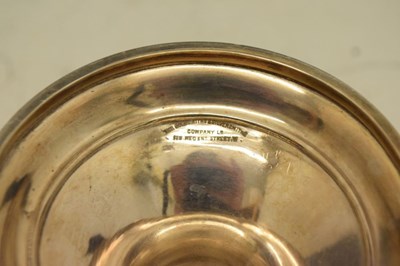 Lot 128 - George V silver tazza, London 1931, 360g gross approx