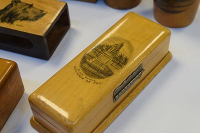 Lot 227 - Group of Mauchline ware boxes