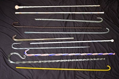 Lot 316 - Collection of glass canes