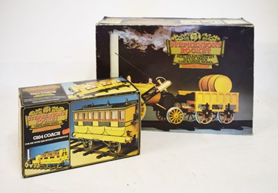 Lot 361 - Hornby 'Stephenson's Rocket' real steam train set