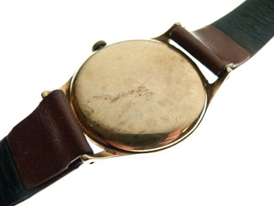 Lot 128 - Ulysse Nardin - Gentleman's 9ct gold wristwatch