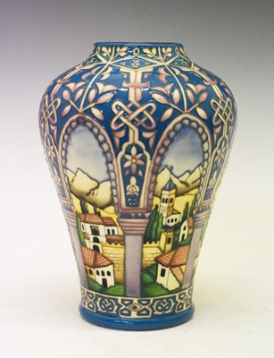 Lot 243 - 'Alhambra' Moorcroft pottery limited edition vase by Beverley Wilkes