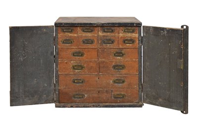 Lot 490 - Estate-made enclosed cabinet, circa 1900