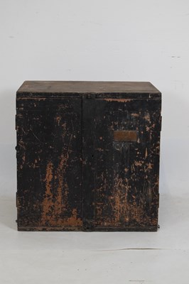 Lot 490 - Estate-made enclosed cabinet, circa 1900