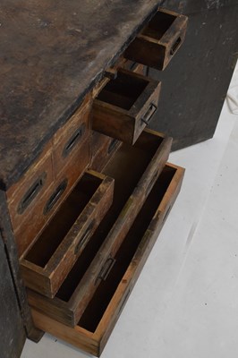 Lot 490 - Estate-made enclosed cabinet, circa 1900