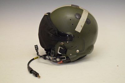 Lot 440 - Royal Air Force RAF Mk 3C flying helmet