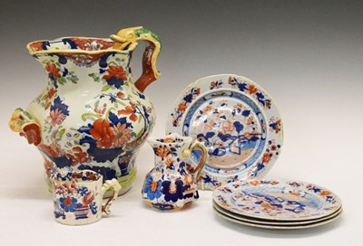 Lot 337 - 19th Century Mason's hydra jug, etc.