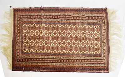 Lot 505 - Three small  wool rugs