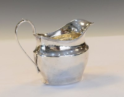 Lot 156 - Edward VII silver milk jug