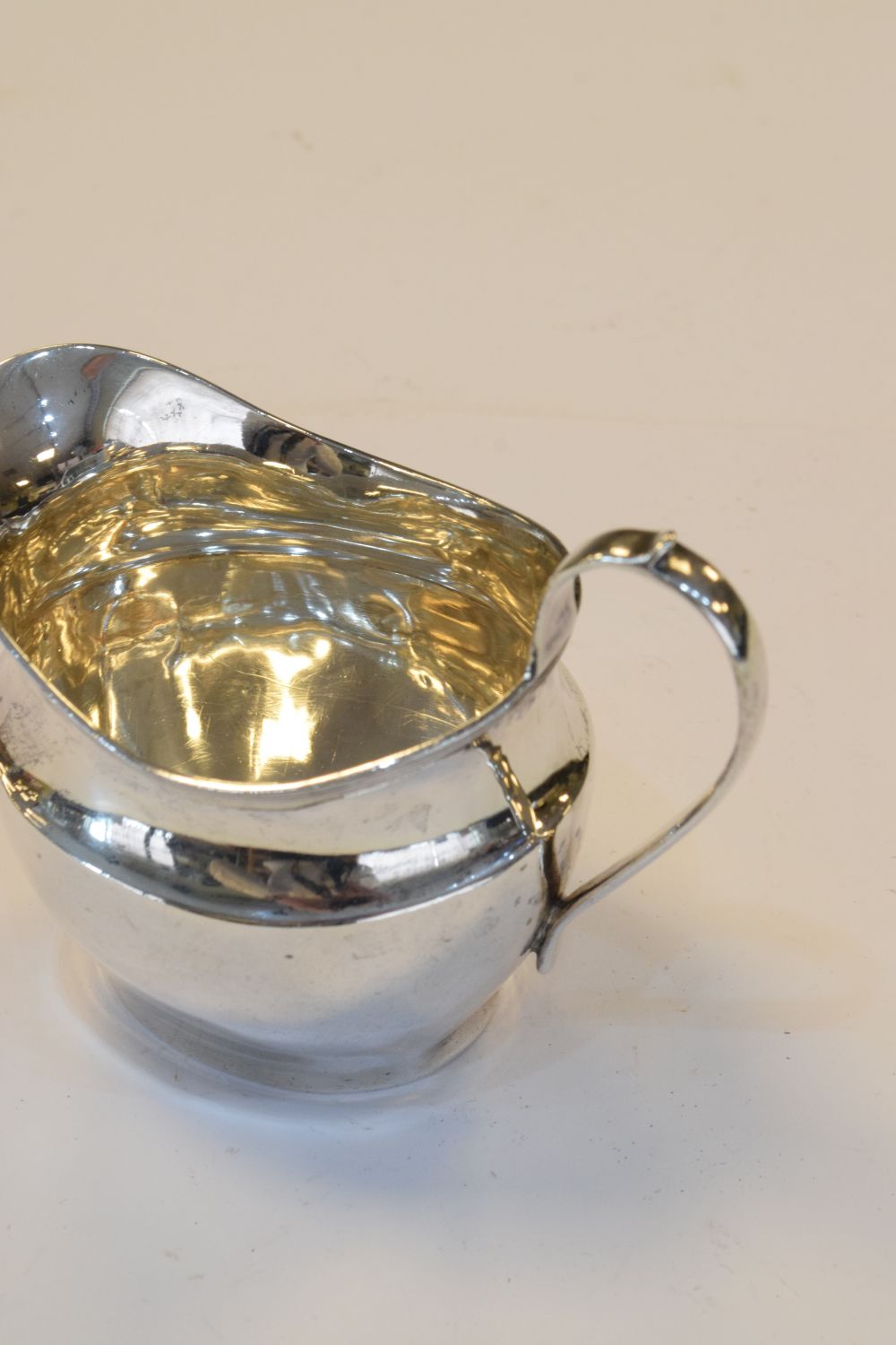 Lot 156 - Edward VII silver milk jug