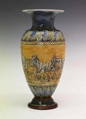 Lot 237 - Hannah Barlow - Doulton Lambeth vase