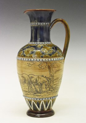 Lot 238 - Hannah Barlow - Doulton ewer