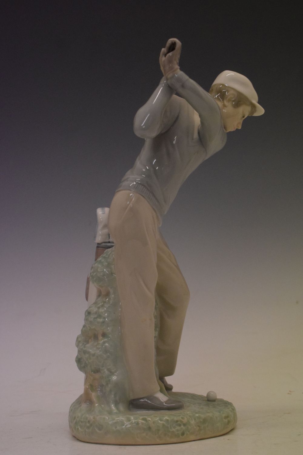 Lot 383 - Lladro - Three porcelain figures