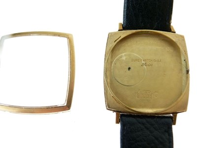 Lot 69 - Buren Intra-Matic - Gentleman's 18ct gold automatic wristwatch