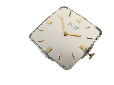 Lot 69 - Buren Intra-Matic - Gentleman's 18ct gold automatic wristwatch