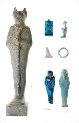 Lot 172 - Group of Egyptian artefacts