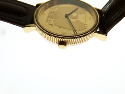 Lot 132 - Franklin Mint - Gentleman's 'Eagle Watch' wristwatch