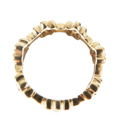 Lot 5 - Diamond set 18ct gold dress ring