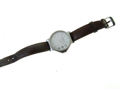 Lot 74 - Asprey - Lady's stainless steel quartz wristwatch