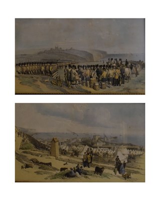 Lot 444 - Four military prints - Dover