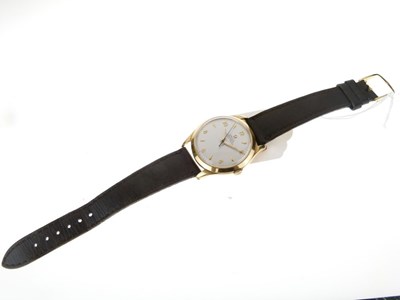 Lot 67 - Omega - Gentleman's chronometer officially certified 18ct gold mechanical wristwatch