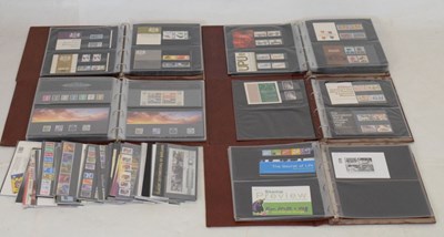 Lot 222 - Five albums of Royal Mail GB presentation packs