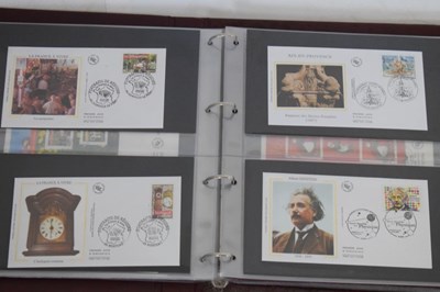 Lot 222 - Five albums of Royal Mail GB presentation packs