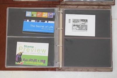 Lot 222 - Five albums of Royal Mail GB presentation packs