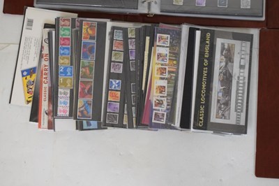 Lot 222 - Five albums of Royal Mail GB presentation packs