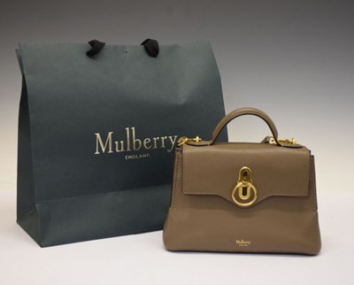 Lot 312 - Mulberry  - Lady's Seaton grey leather handbag