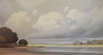 Lot 400 - Pierre de Clausade (1910-1976) - Oil on canvas 'Ciel de Loire'