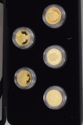 Lot 113 - Royal Mint - 'The Gold Proof Britannia Portrait Collection 2006'