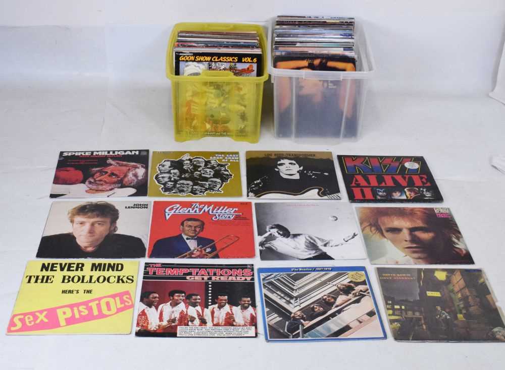 Lot 658 - Quantity of 1970s and 80s vinyl LPs