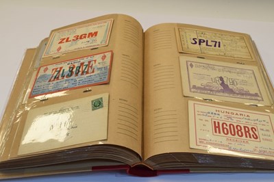 Lot 237 - Album of world/ USA QSL Amateur radio cards