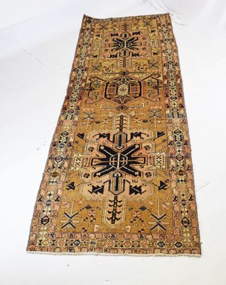 Lot 502 - North West Persian Heriz runner