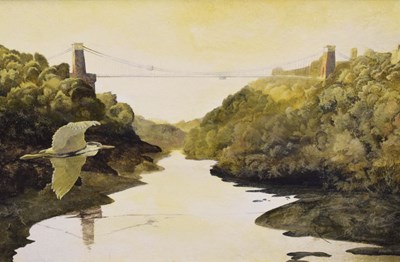 Lot 578 - Peter Kettle - Oil on board - 'Clifton Suspension Bridge'